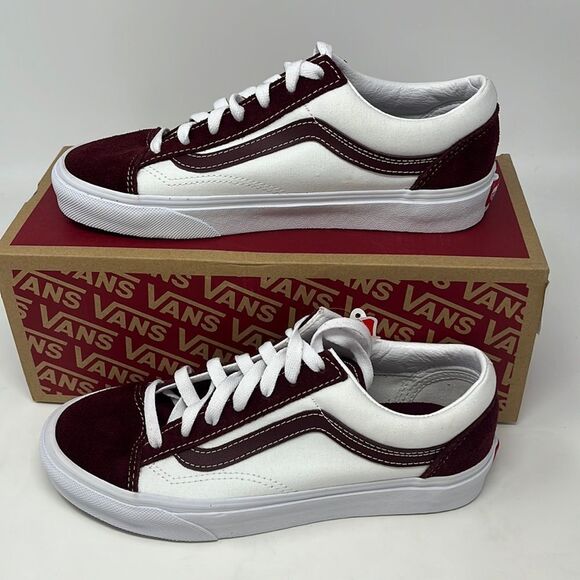Vans Style 36 Classic Sport Suede Port Royale True White Women’s Size 7.5 Men 6 - Picture 2 of 9